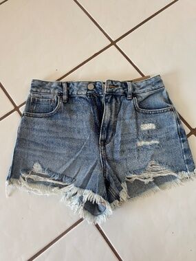PacSun High Rise Festival Jean Shorts